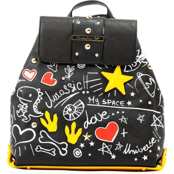 zaini Braccialini nero