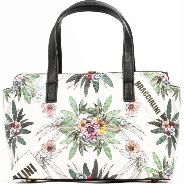 borse a tracolla Braccialini bianco