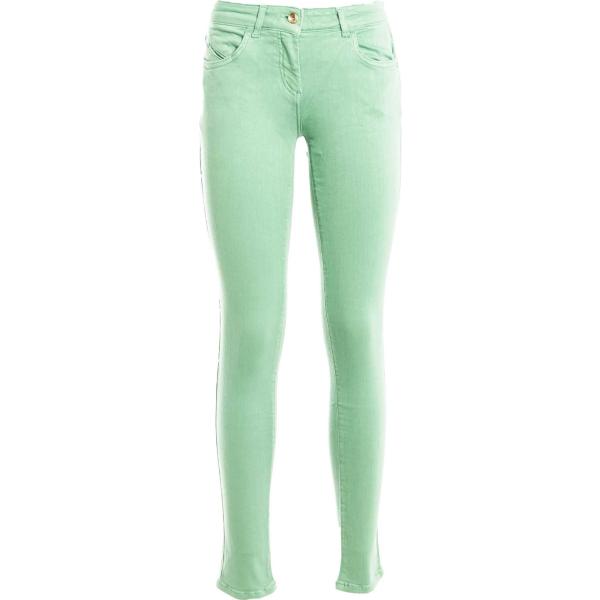 pantaloni Patrizia Pepe verde tinta unita