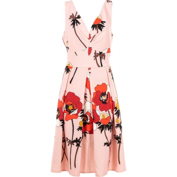 vestiti midi/longuette Rinascimento rosa