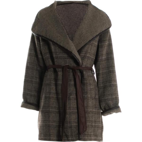 cappotti Rinascimento marrone principe di galles