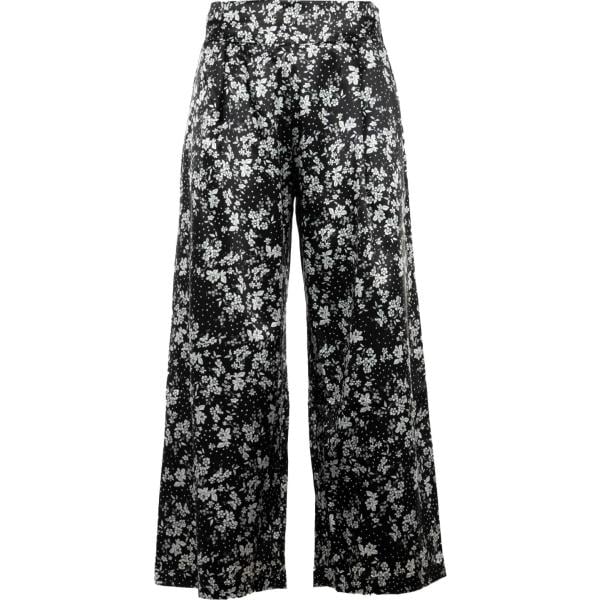 pantaloni Rinascimento nero tinta unita