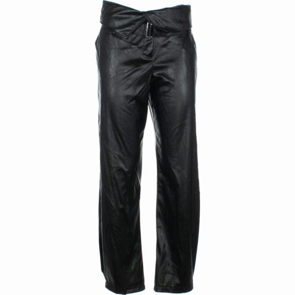 pantaloni Rinascimento nero tinta unita
