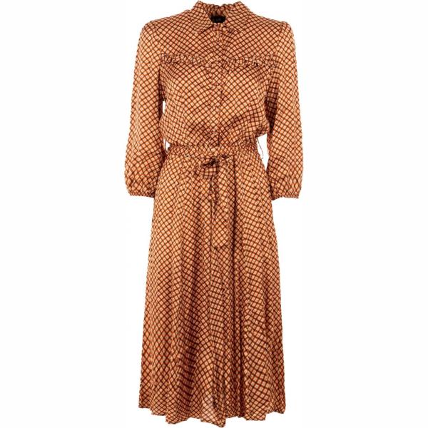 vestiti midi/longuette Rinascimento marrone