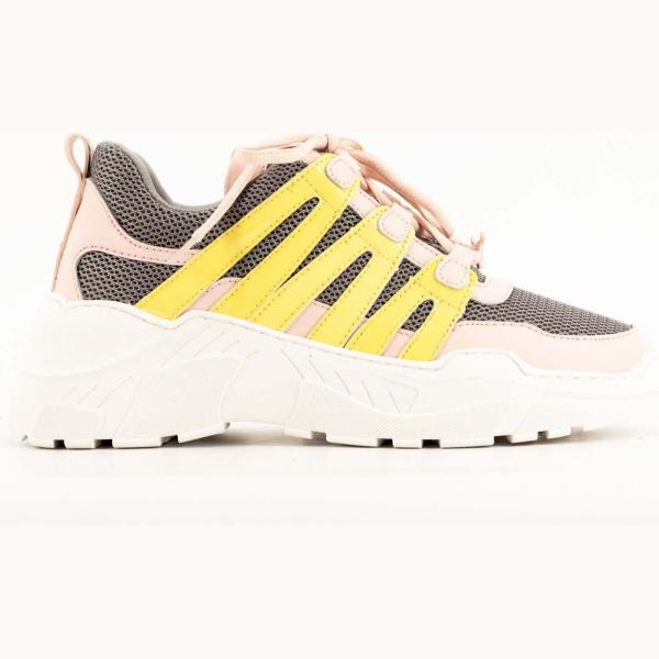 sneakers alte Windsor Smith bianco