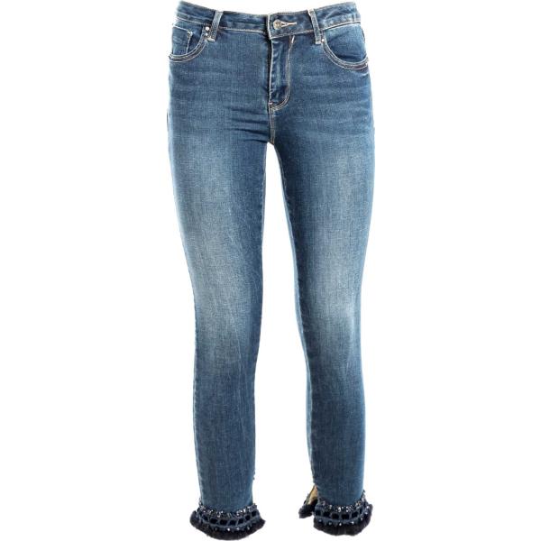 jeans skinny Fracomina blu