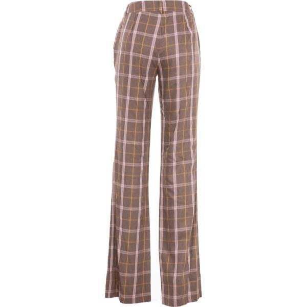 pantaloni Fracomina marrone tinta unita