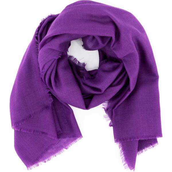 sciarpe Malo viola tinta unita