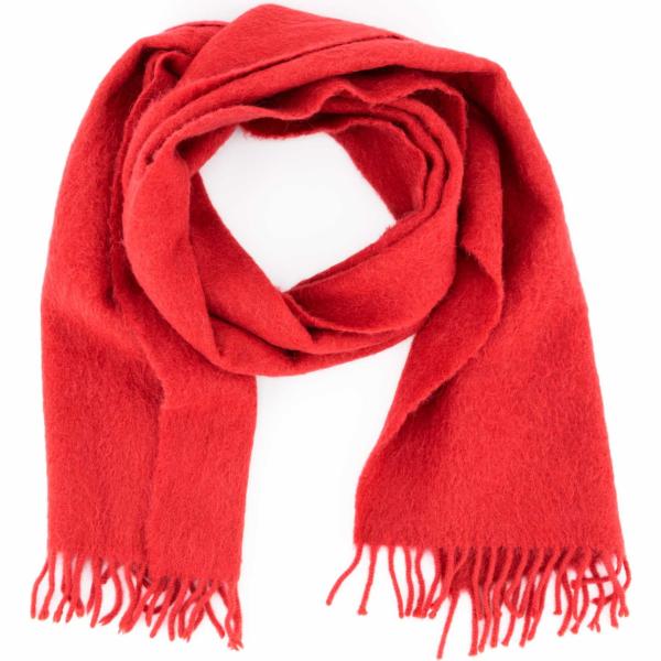 sciarpe Missoni rosso tinta unita