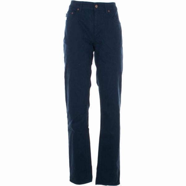 pantaloni Love Moschino blu tinta unita