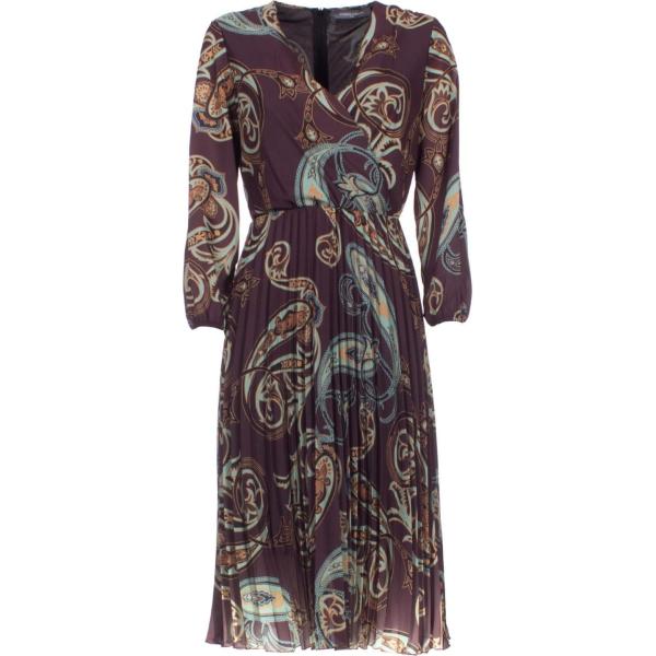vestiti midi/longuette Sandro Ferrone marrone