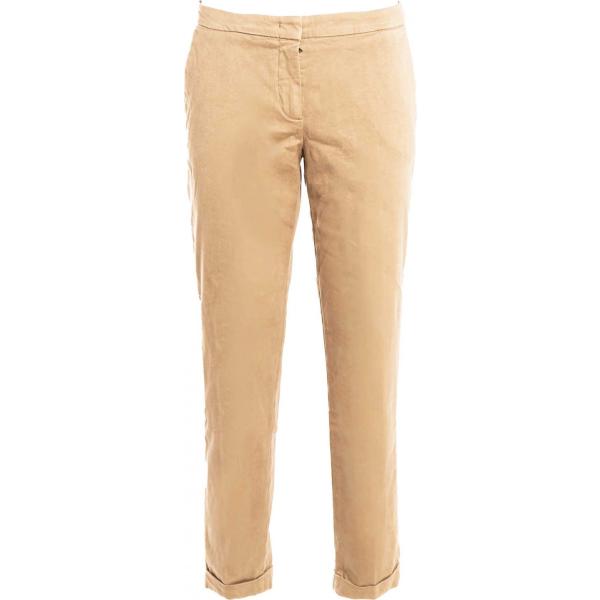 pantaloni Siviglia marrone tinta unita