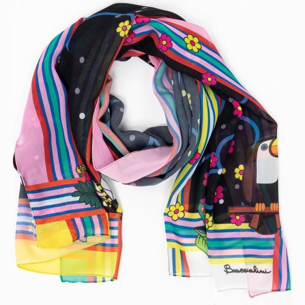 foulard Braccialini multicolore