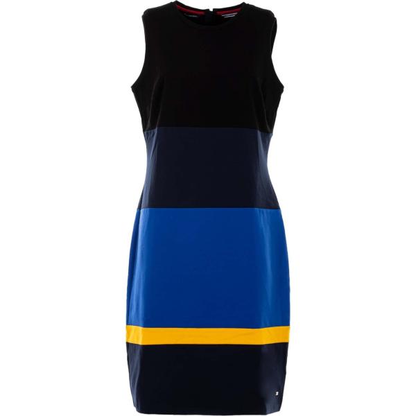 vestiti midi/longuette Tommy Hilfiger nero
