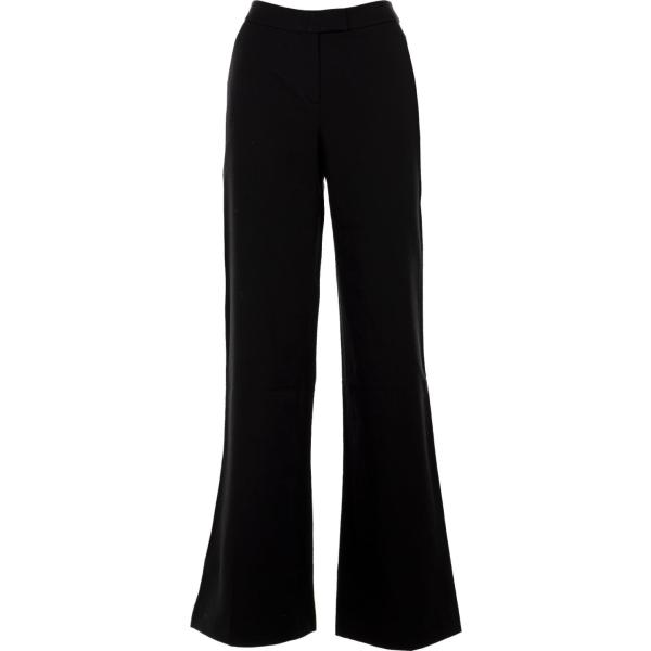 pantaloni Tommy Hilfiger nero tinta unita