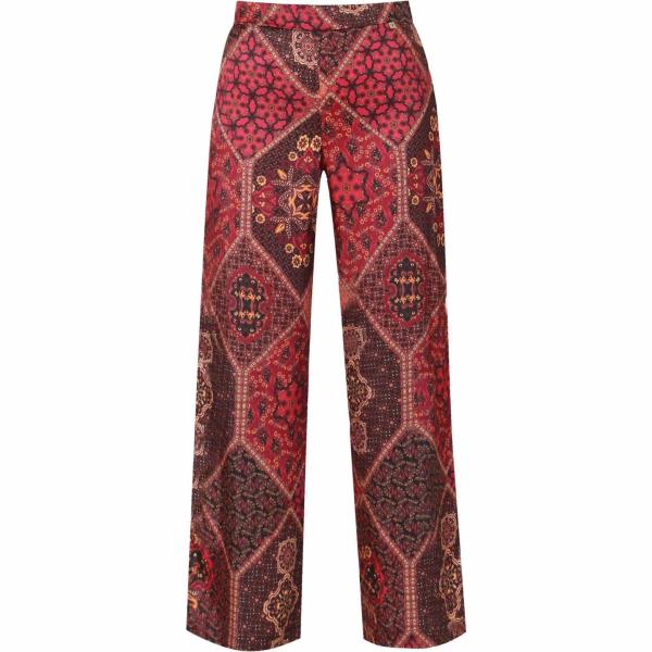 pantaloni Kocca marrone geometrica