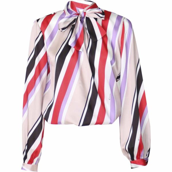 bluse Kocca rosa a righe