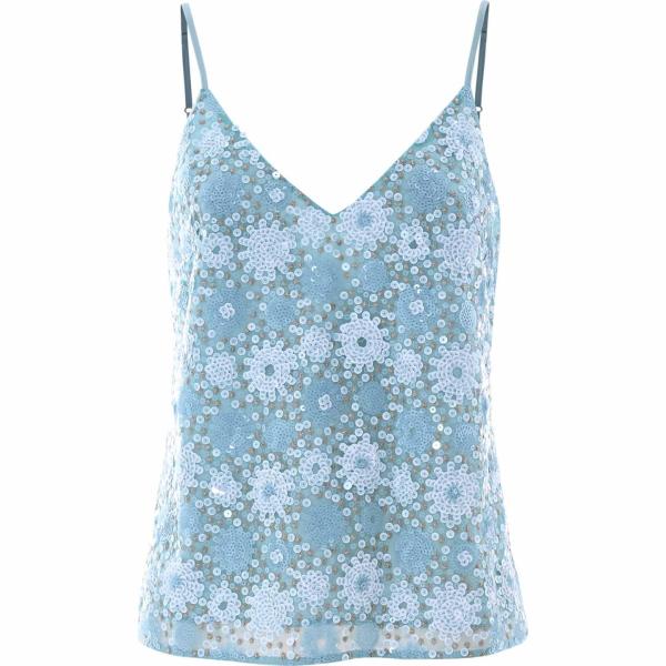 top Kocca bianco a fiori