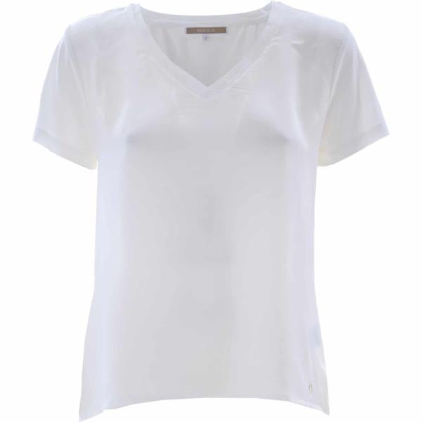 t-shirt Kocca bianco