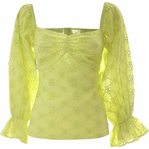 bluse Kocca verde a fiori