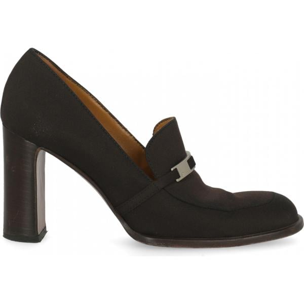 décolleté Sergio Rossi marrone tinta unita