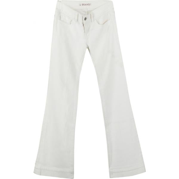jeans bootcut J Brand bianco tinta unita