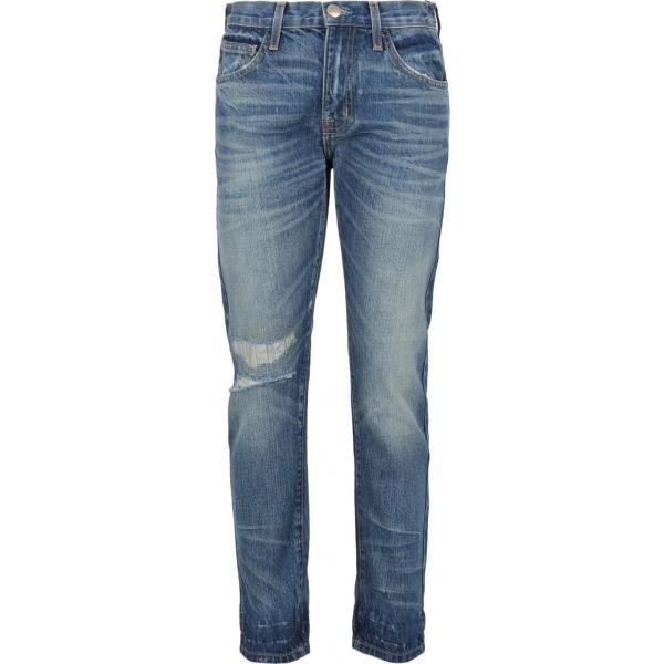 jeans dritti Current/Elliot blu tinta unita
