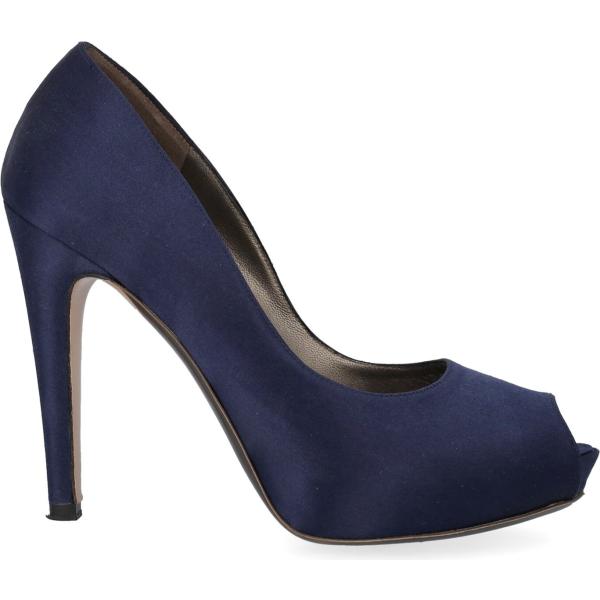 décolleté Salvatore Ferragamo blu tinta unita