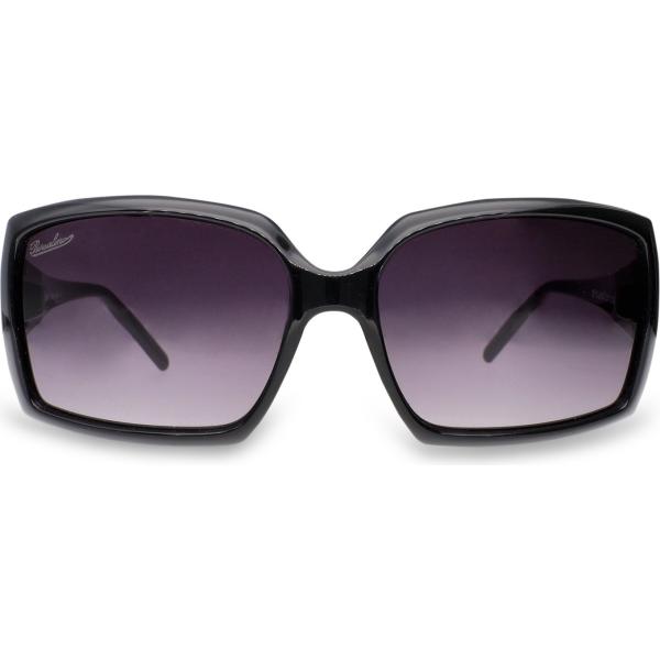 occhiali da sole Borsalino viola tinta unita