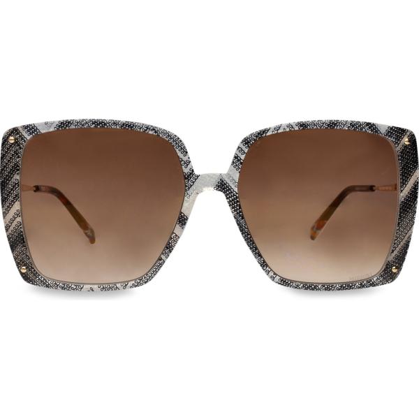 occhiali da sole Missoni marrone