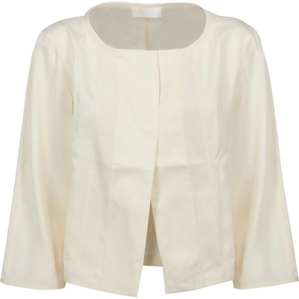 blazer Narciso Rodriguez bianco tinta unita
