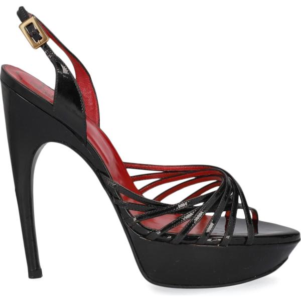 sandali in pelle Roger Vivier nero tinta unita