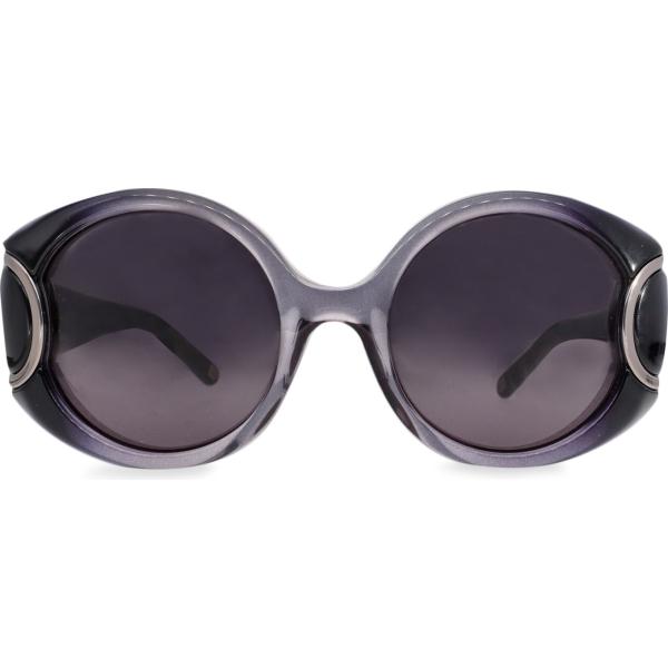 occhiali da sole Salvatore Ferragamo grigio tinta unita