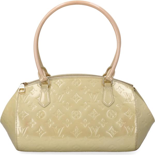 borse a spalla Louis Vuitton marrone tinta unita