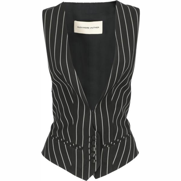 blazer Alexander Vauthier nero a righe