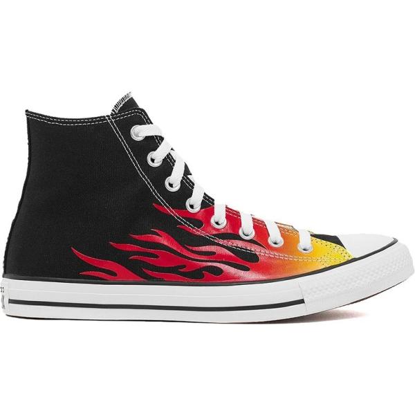 sneakers alte Converse multicolore con stampe