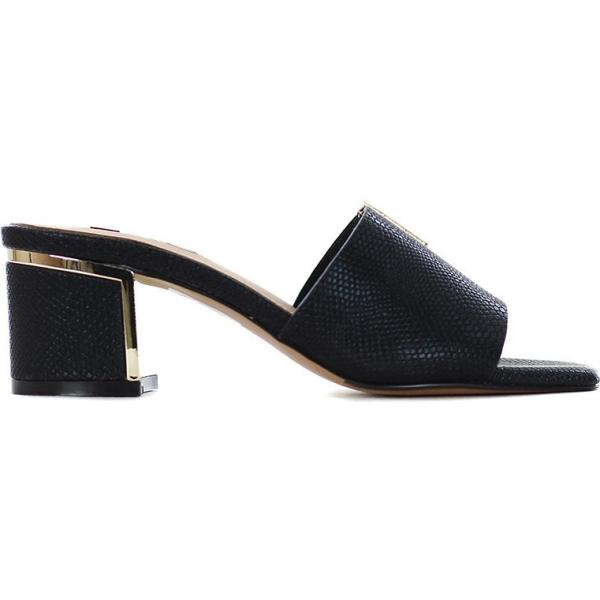 sandali in pelle Exè nero con stampe