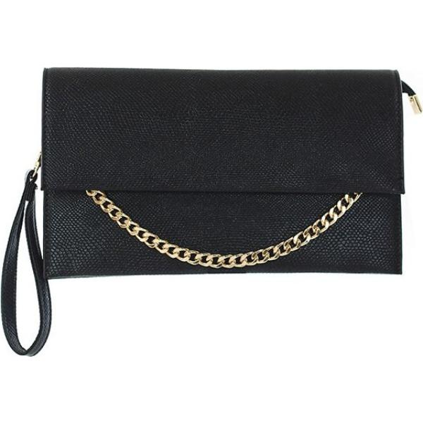 pochette Exè nero con stampe