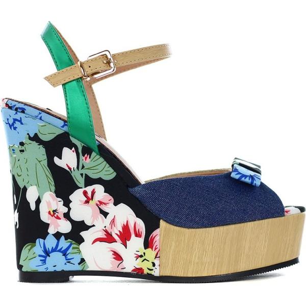 sandali Exè multicolore con stampe