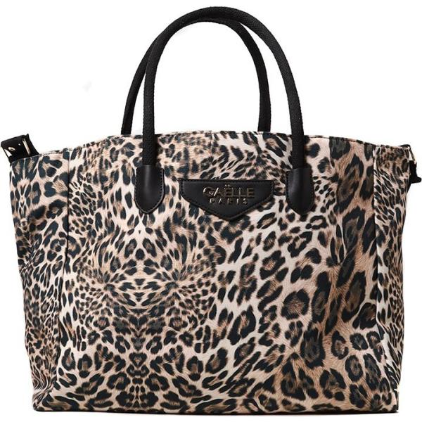 shopping bag Gaelle Paris multicolore con stampe
