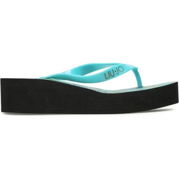 infradito Liu Jo nero con stampe