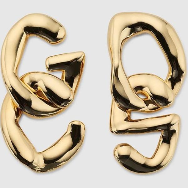 orecchini Gcds marrone