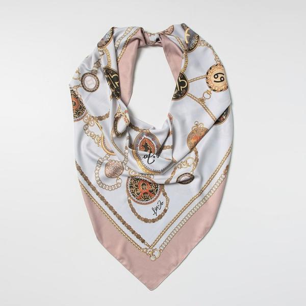 foulard Liu Jo bianco con stampe
