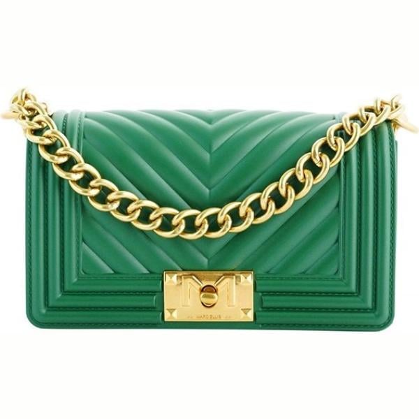 borse a tracolla Marc Ellis verde