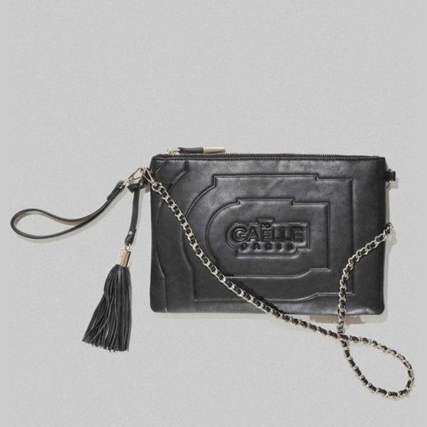 pochette Gaelle Paris grigio