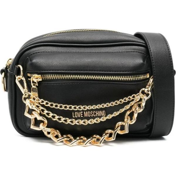 borse a tracolla Love Moschino nero
