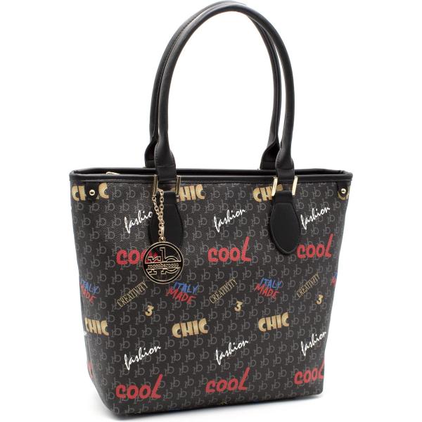 shopping bag Roccobarocco grigio