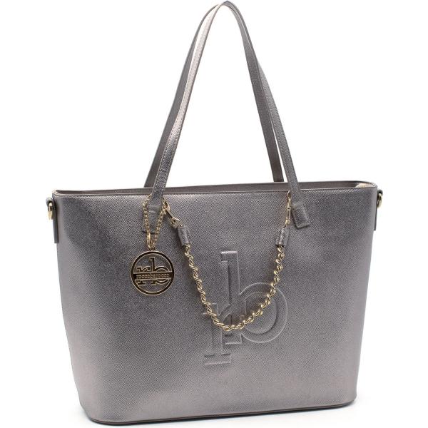 shopping bag Roccobarocco grigio