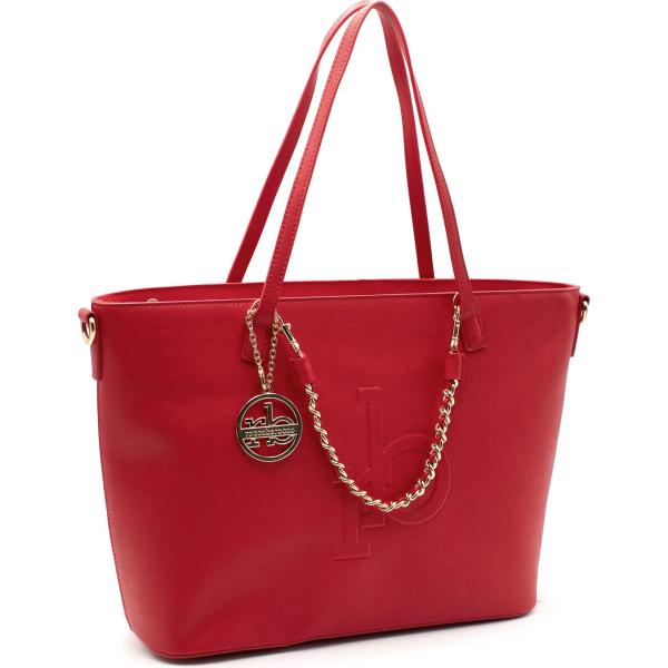 shopping bag Roccobarocco rosso