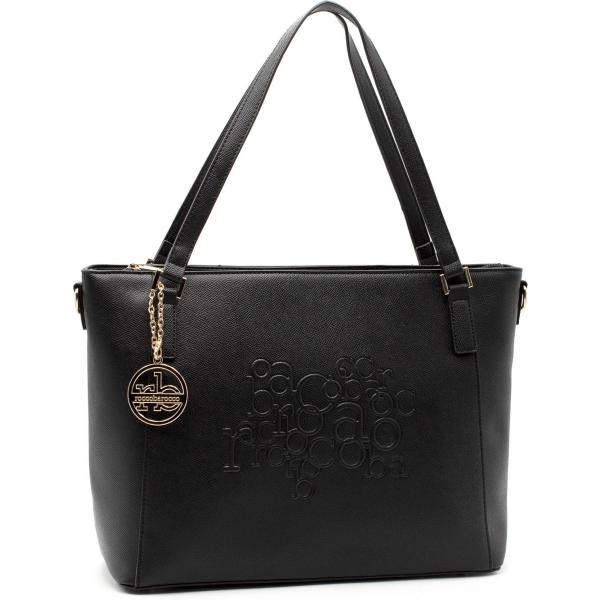 shopping bag Roccobarocco nero